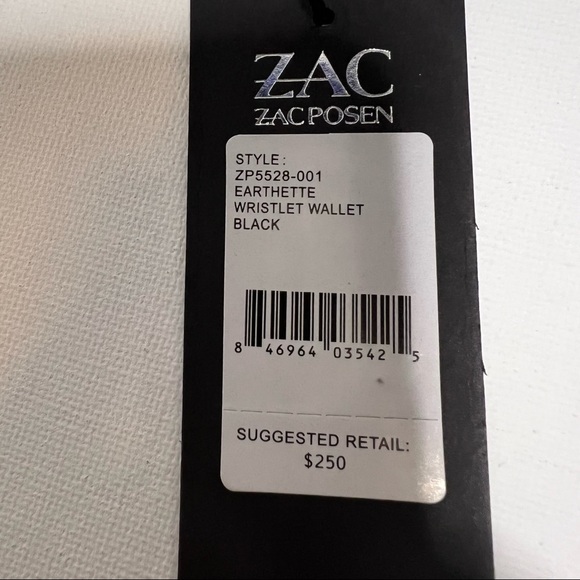 NWT ZAC Zac Posen Earthette Leather Wristlet Wallet - Picture 12 of 14